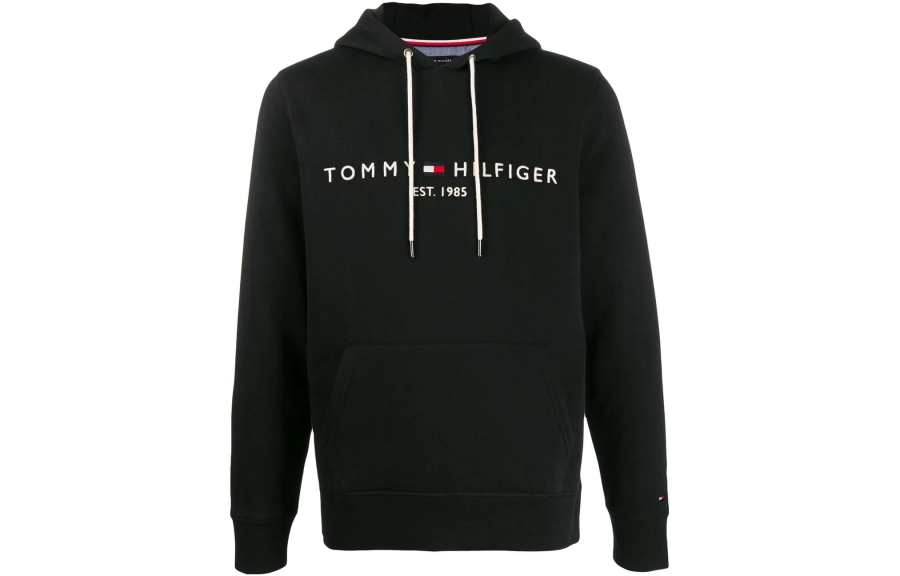 Tommy Hilfiger logo print hoodie