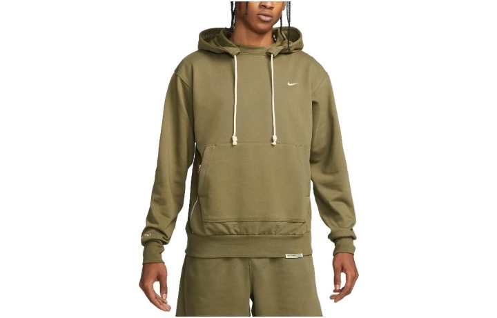 Nike Nike Sweatshirts Men's Olive Green Hooded Moderate Other