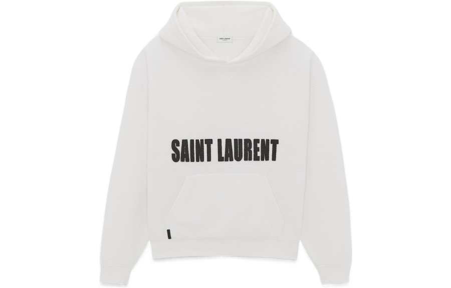 SAINT LAURENT Agafay Logo Hoodie