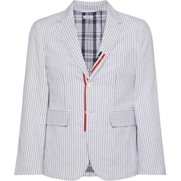 THOM BROWNE Thom Browne single-breasted striped blazer