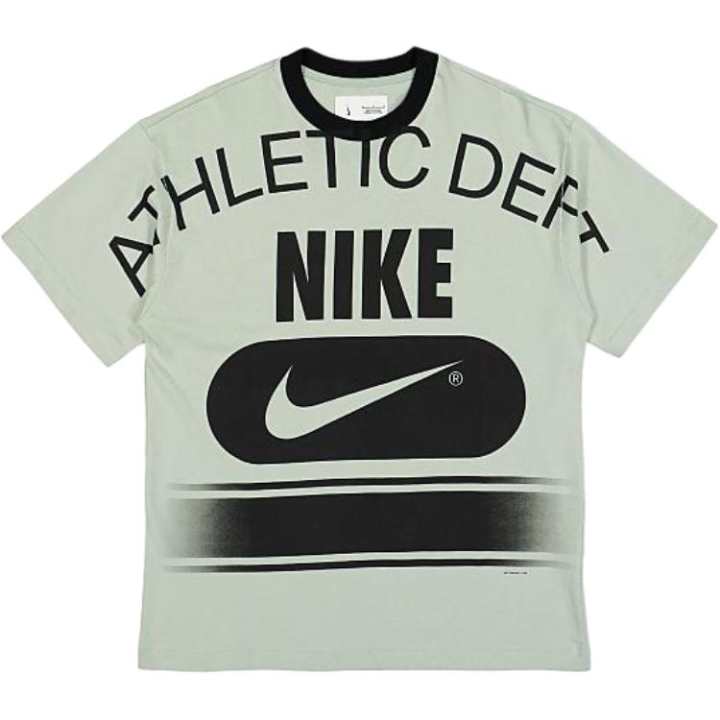 Nike Nike T Shirts Unisex Green Crew Neck Moderate Straight Fit