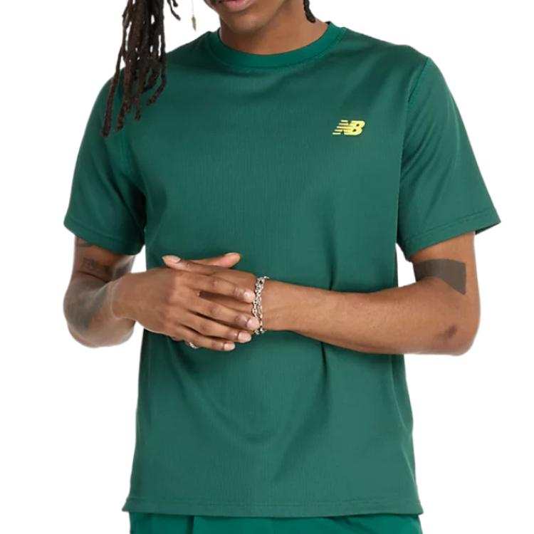 New Balance New Balance Tournament Top Waffle T Shirt Men's Green