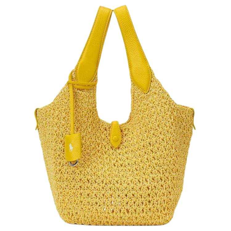 Polo Ralph Lauren Polo Ralph Lauren Fabric Handbag Women's Light Yellow