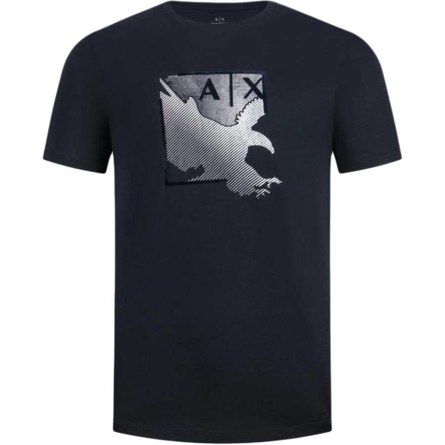 ARMANI EXCHANGE ARMANI EXCHANGEAE SS24 T Shirt Men's Navy Blue