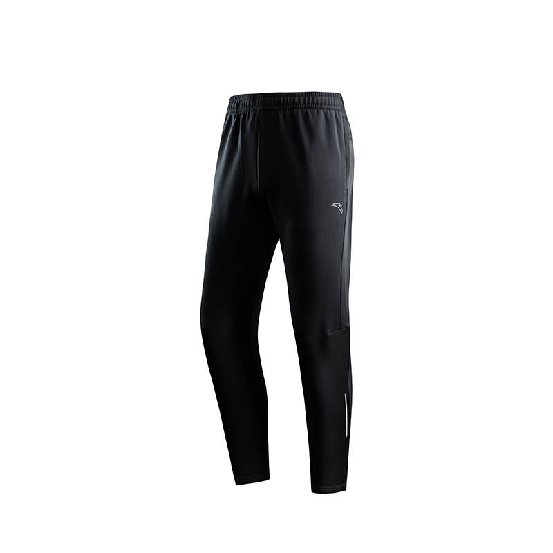 ANTA Anta Running Collection Running Pants Men's Basic Black