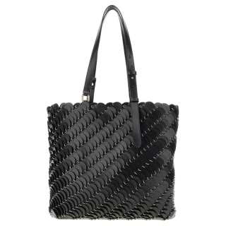 Paco Rabanne Leather Handbag Regular Women's Black