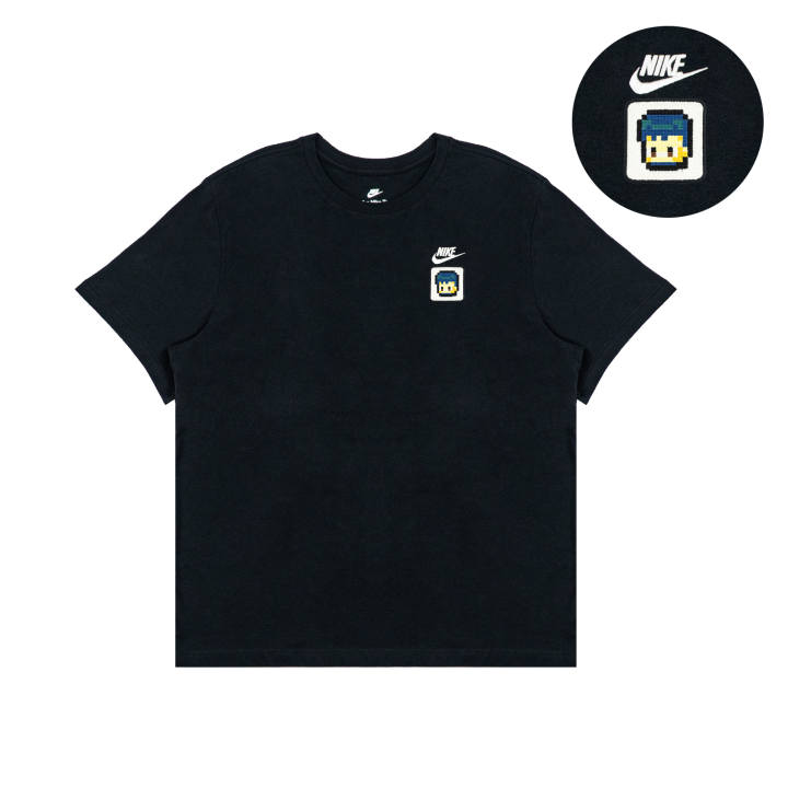 Nike Nike T Shirts Unisex Black Crew Neck Moderate