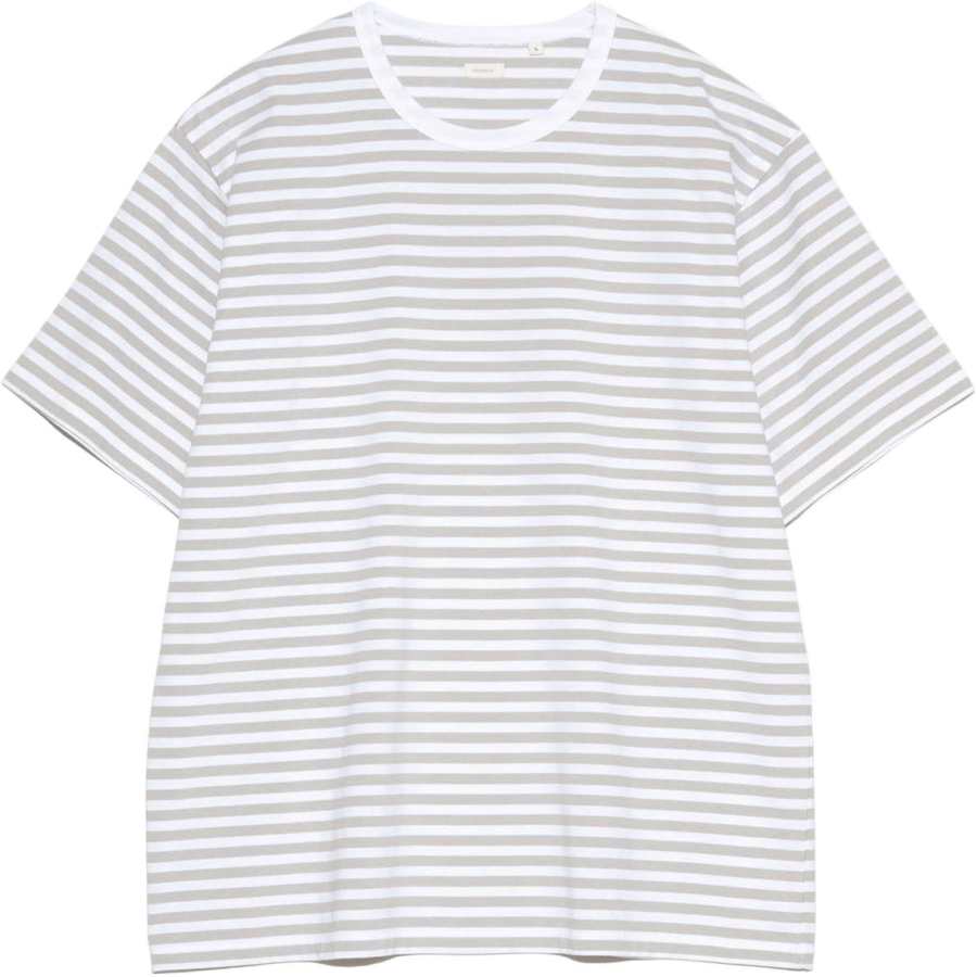 Nanamica T Shirt Unisex Sandy Beige White
