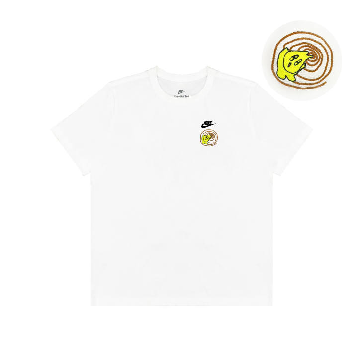 Nike Nike T Shirts Unisex White Crew Neck Moderate Straight Fit