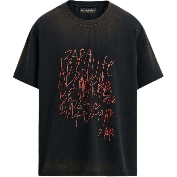 ZARA x ANDERSSON BELL SS25 T Shirt Men's Black