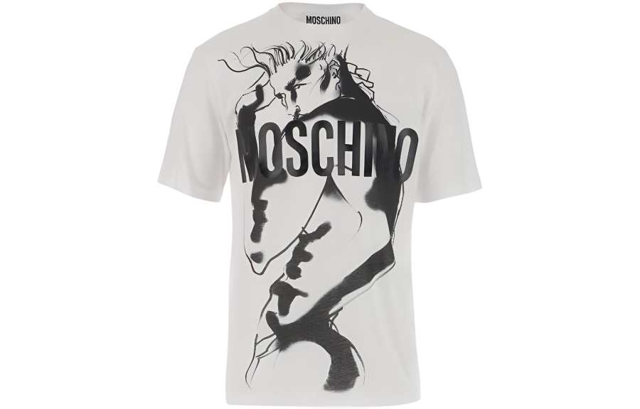 MOSCHINO SS23 T Shirt Men's White