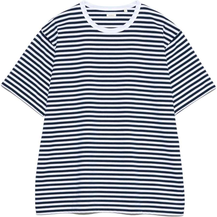 Nanamica Coolmax striped T-shirt