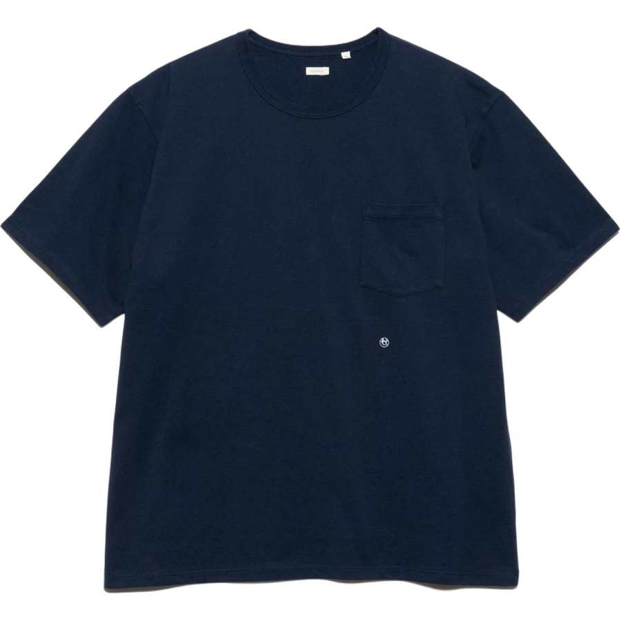 Nanamica SS25 T Shirt Unisex Dark Blue
