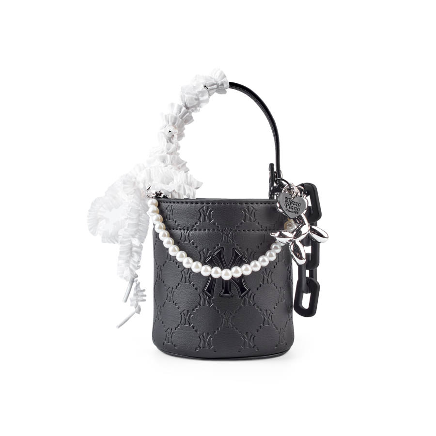 MLB MLB Pu Bucket Bag Handbag Women's Black