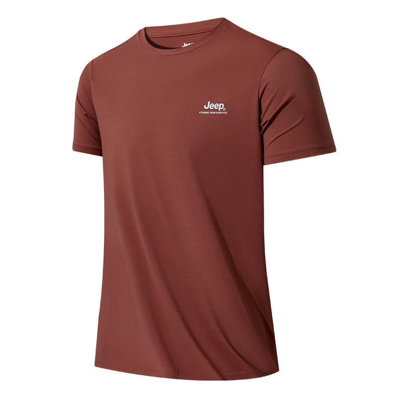 Jeep Jeep T Shirts Men's Crew Neck Thin