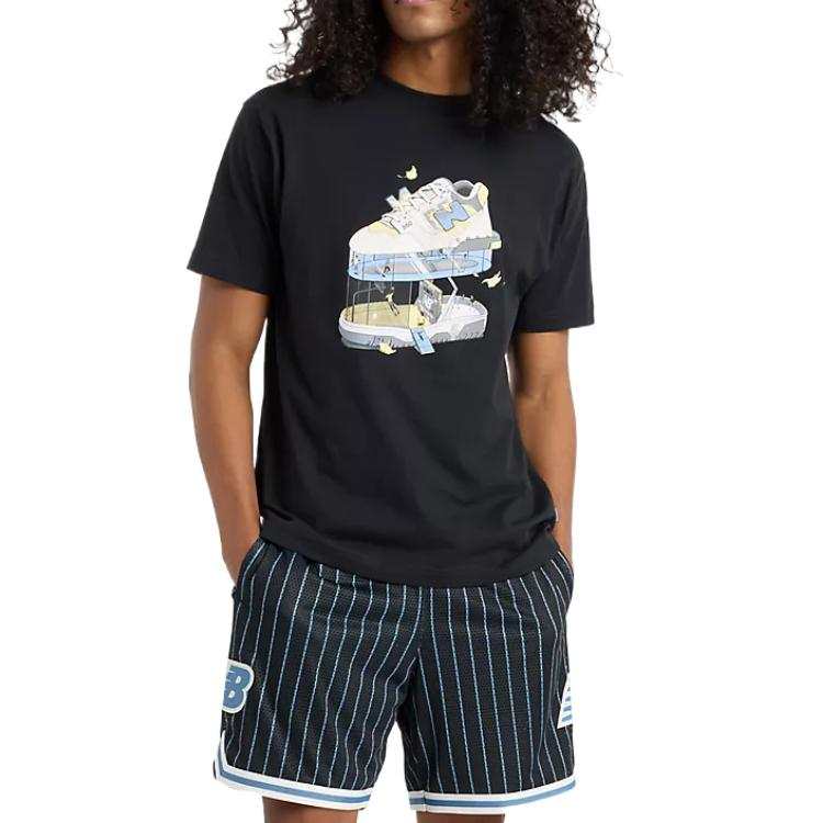 New Balance New Balance Fitness Center T Shirt Men's Black