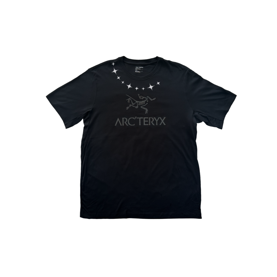 Arcteryx T Shirts Unisex Black/Black Crew Neck Moderate Straight Fit
