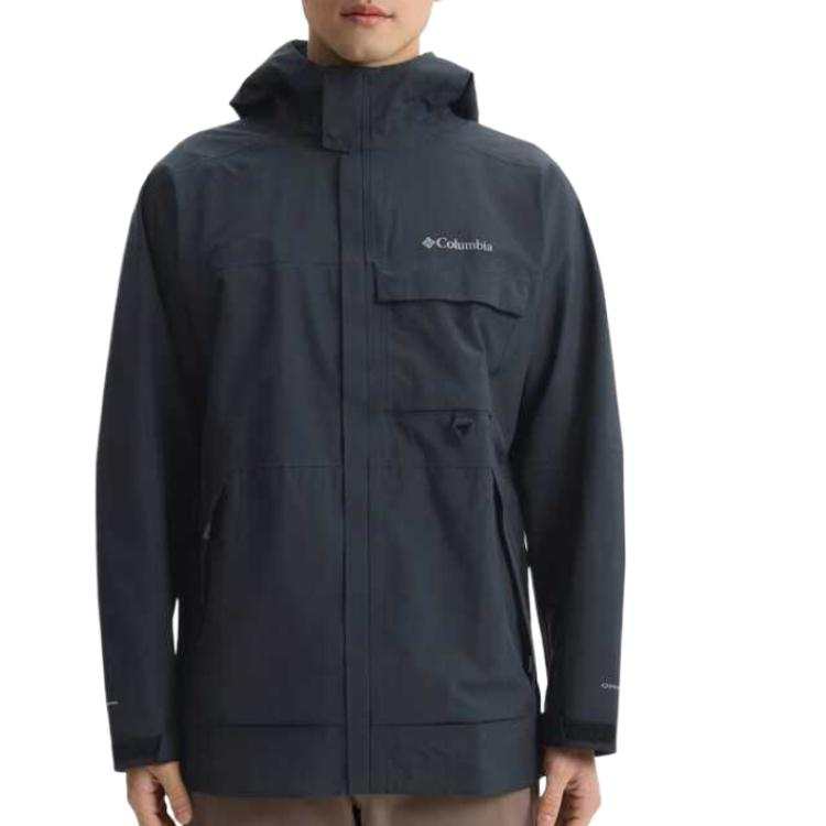 Columbia Waterproof, Windproof, Lightweight Windbreaker Jacket Men's Blue