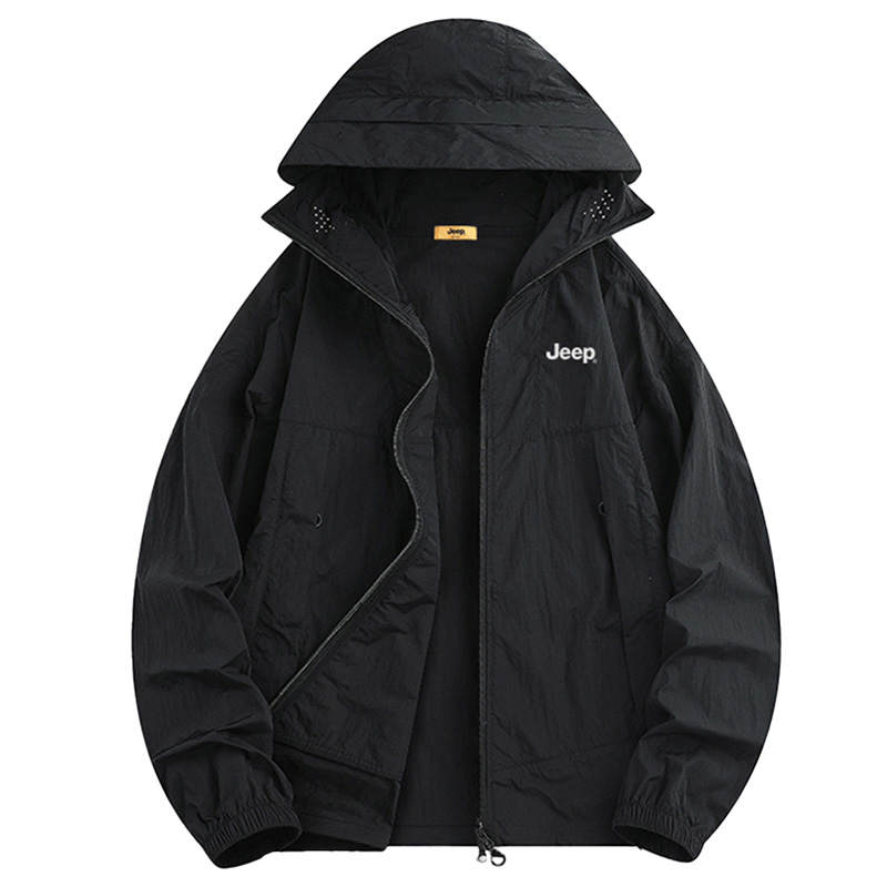 Jeep Super Light, Breathable, Quick Dry, Dust Resistant, Windproof, UV Protection Sun Protection Clothing Unisex