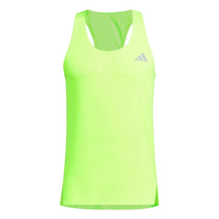 Adidas Adidas Running Tank Top Unisex Bright Lemon/Dark Silver Gray