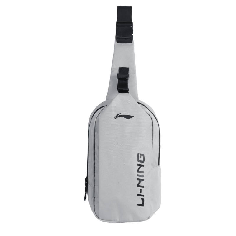 Li-Ning Li Ning Polyester Crossbody Bags Unisex Gray