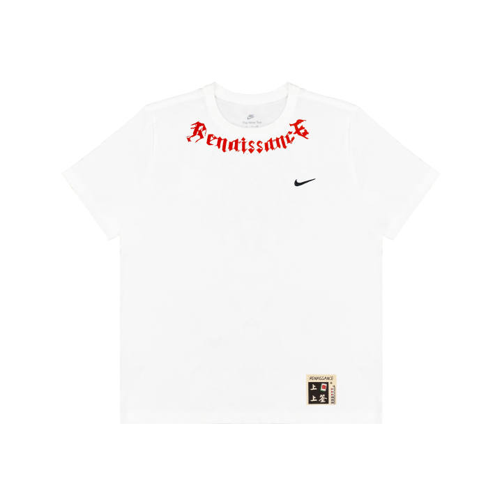 Nike Nike T Shirts Unisex White Crew Neck Moderate Straight Fit