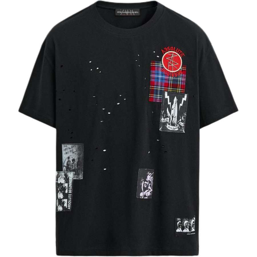 ZARA x ANDERSSON BELL SS25 T Shirt Men's Black