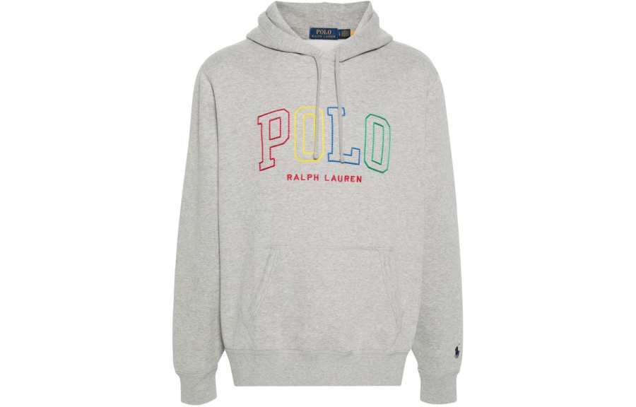 Polo Ralph Lauren Logo Embroidered Drawstring Hoodie