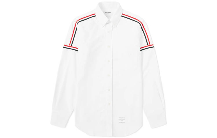 THOM BROWNE Thom Browne Logo Patch Shirt
