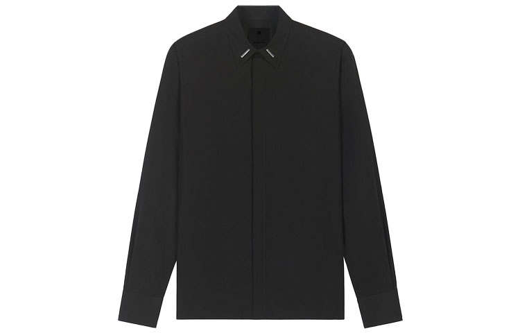Givenchy Givenchy Logo plaque Cotton Shirt