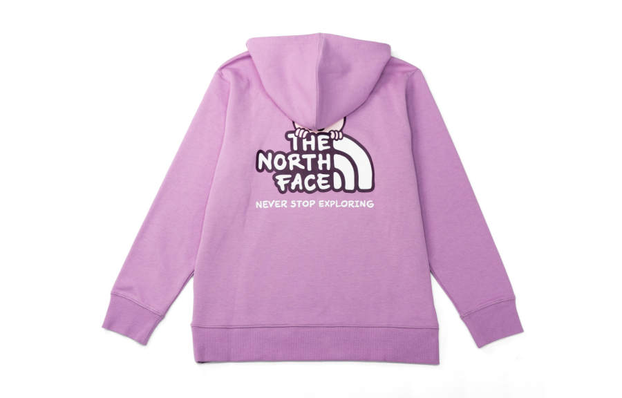 THE NORTH FACE Heart Collection Valentine's Day Collection Sweatshirt Unisex Purple