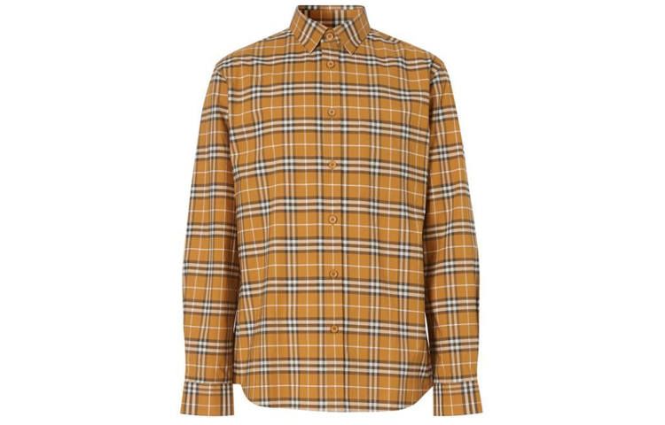 Burberry Shirt Men's Bright Toffee