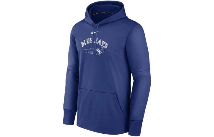 Nike Nike Toronto Blue Jays Authentic Collection Practice Men's Nike Therma Mlb Pullover Hoodie
