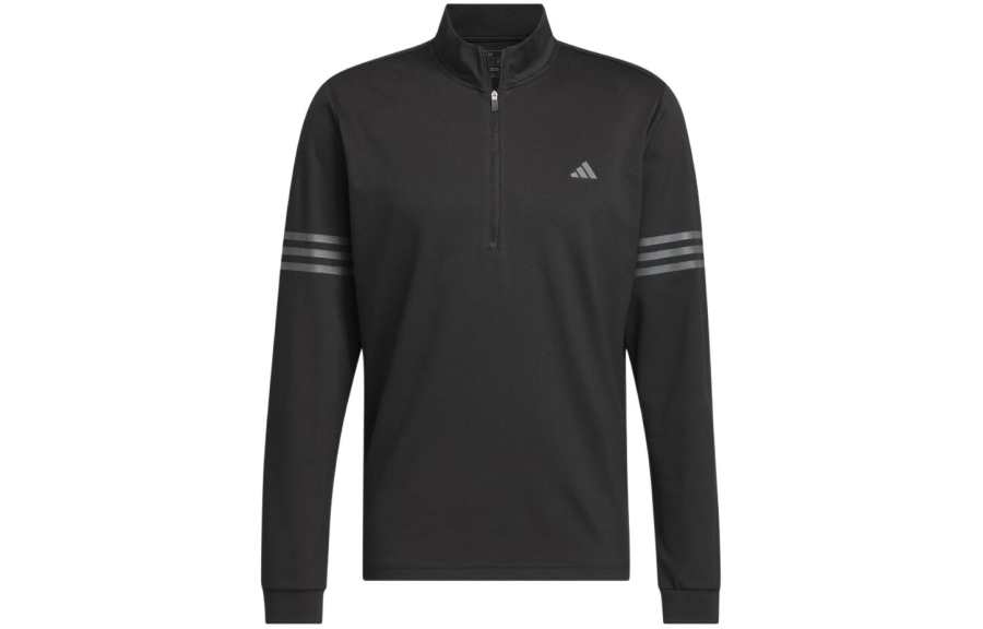 Adidas Adidas Sweatshirts Men's Black Stand Collar Moderate Other