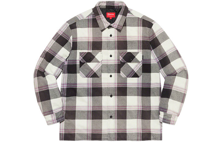 Supreme Supreme Quilted Flannel Shirt