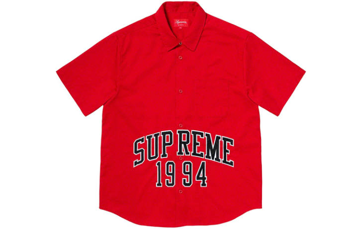 Supreme Supreme Arc Logo S/S Work Shirt