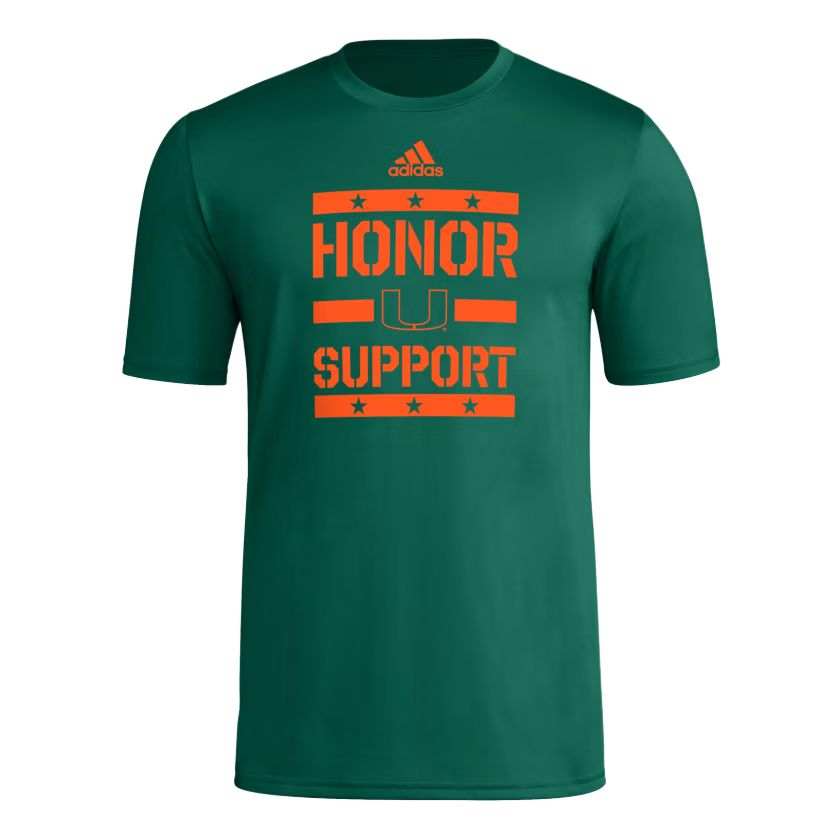 Adidas Adidas Sportswear FW24 M SS PREGAME T Shirt Men's Dark Green