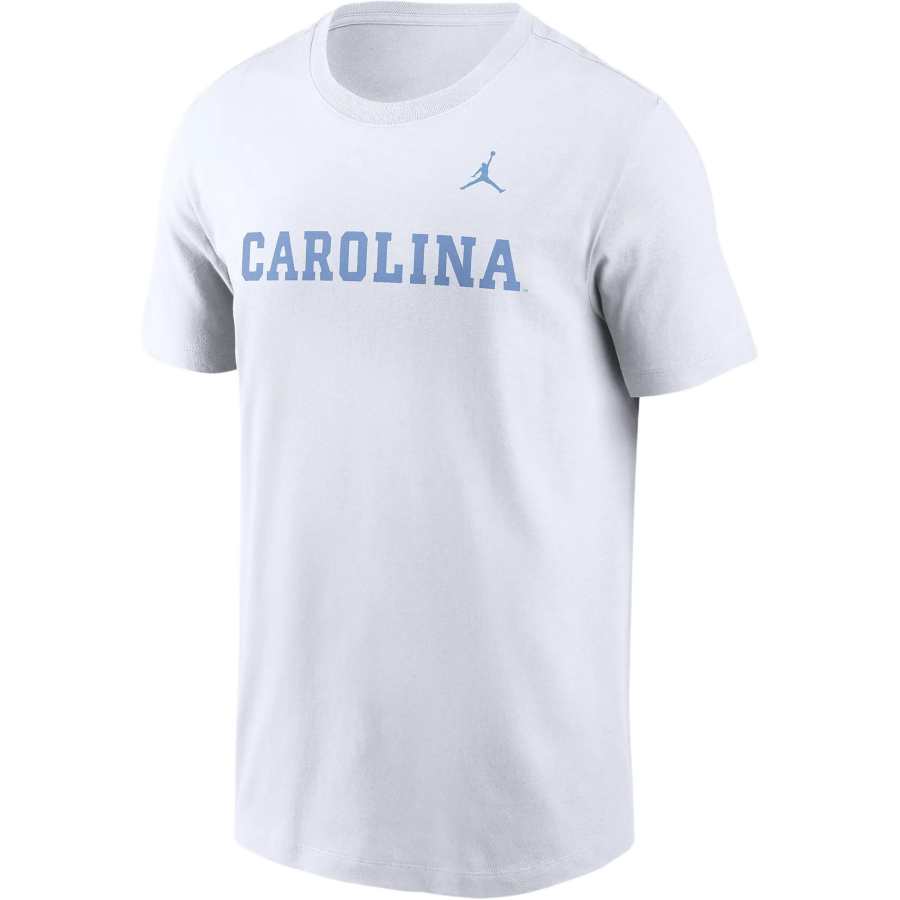 Jordan JORDAN North Carolina Tar Heels Primetime Wordmark Men's JORDAN College T-Shirt