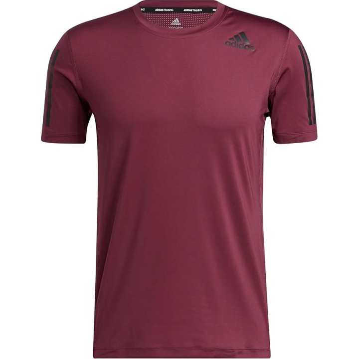 Adidas Adidas T Shirts Men's Red Crew Neck Moderate