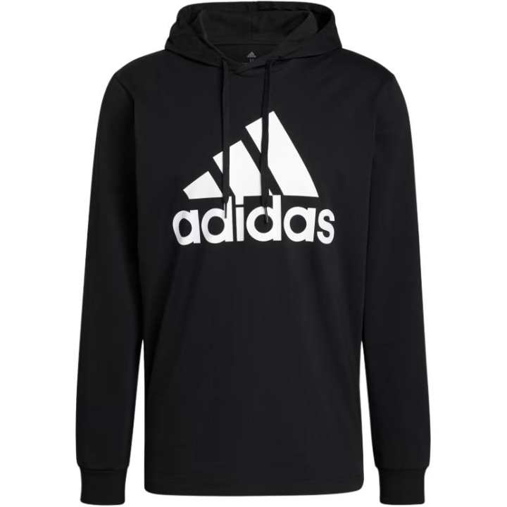 Adidas Adidas Sweatshirts Men's Black Hooded Non Detachable Moderate Regular