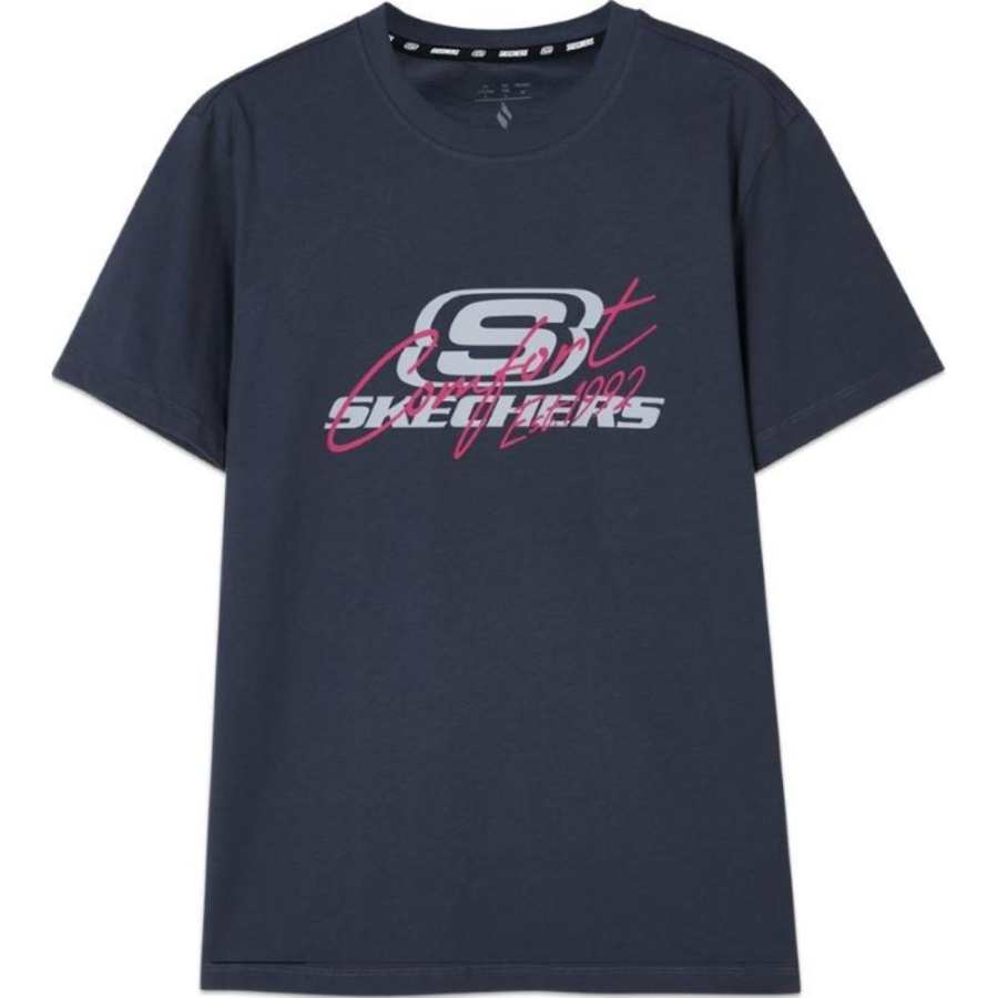 Skechers T Shirt Unisex Odyssey Gray