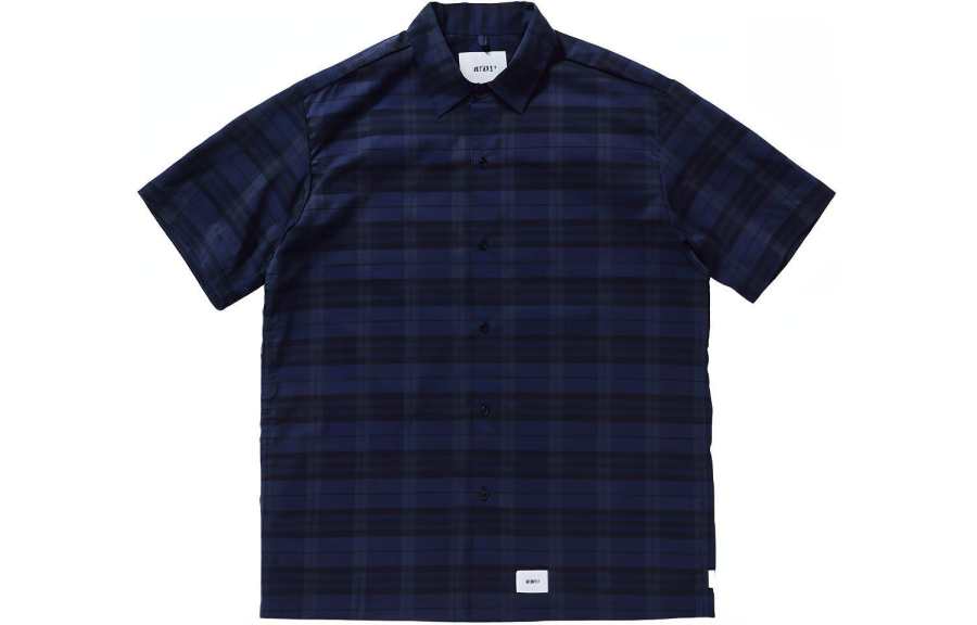 WTAPS WTAPS Shirts Men's Green Square Collar Moderate Other
