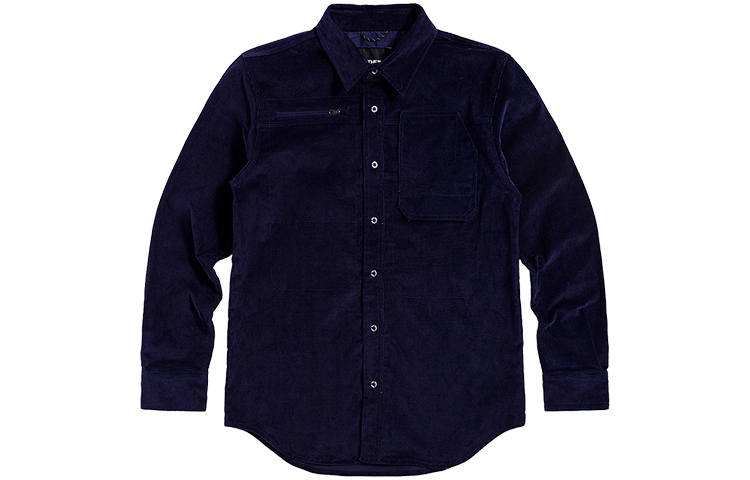 THE NORTH FACE Shirts Men's Blue Pointed Collar Moderate Shirt