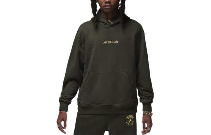 Jordan Jordan Paris Saint Germain Sweatshirt Men's Olive Green