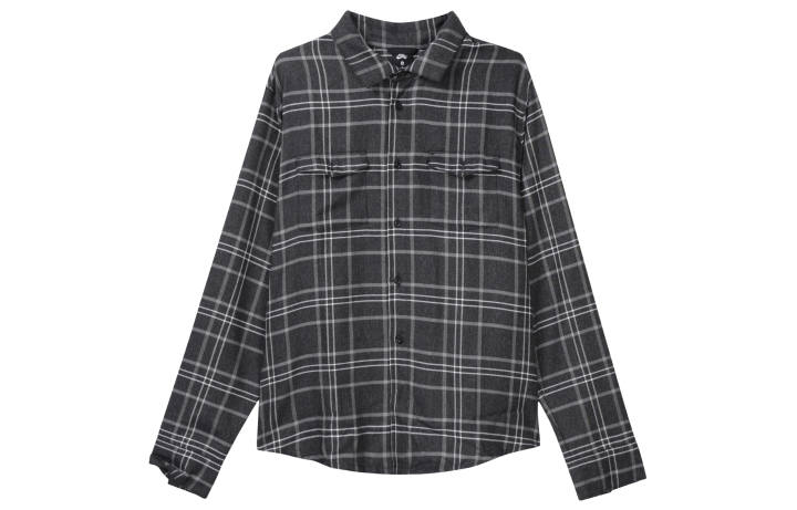 Nike Nike Shirts Men's Black Lapel Moderate Shirt