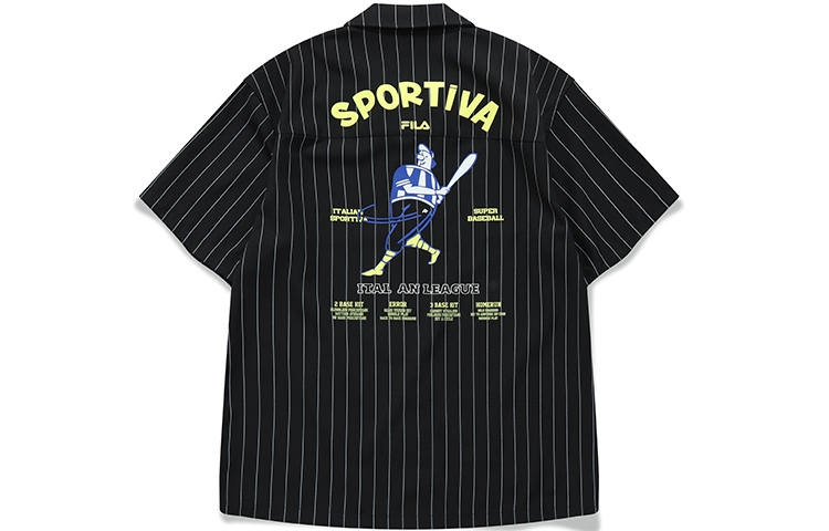 FILA FUSION Shirt Unisex Pitch Black