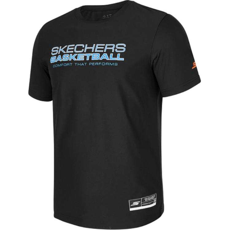 Skechers T Shirt Men's Carbon Black