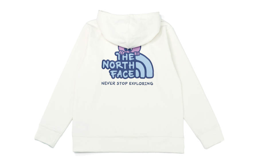 THE NORTH FACE Heart Collection Valentine's Day Collection Sweatshirt Unisex White