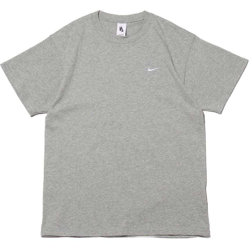 Nike Nike T Shirts Men's Gray Crew Neck Moderate Straight Fit