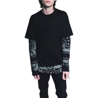 Mastermind JAPAN Mastermind Bandana Layered Tee